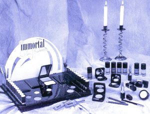 Immortal Cosmetics Display Immortal Cosmetics Display